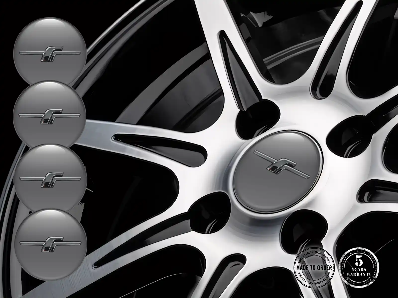 Subaru Badges Roues Personnalisés Horizon Racing Marque